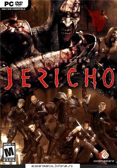 clive barker's jericho (2007)
 windows� intel(r) pentium(r) 4 2.4 ghz or amd(r) 1 gb nvidia(r) 6600