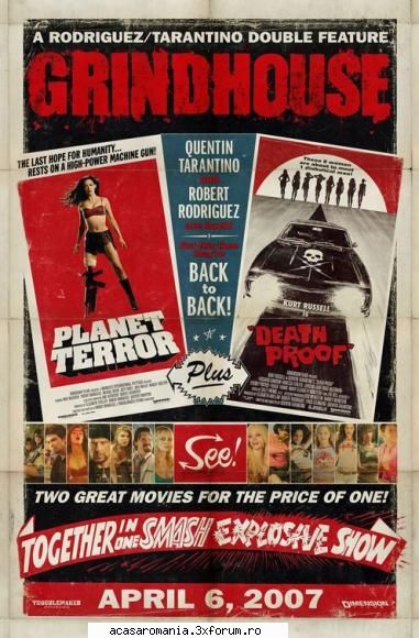 Grindhouse (2007) - Grindhouse.PROPER.TS.XViD-mVs Info: Download: CD - Movies (nu porno)