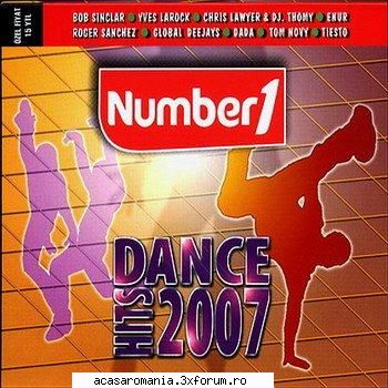 number 1 dance hits 2007

year of release: mp3 / vbr kbps
total time: 74 min.
total size: 95 yves