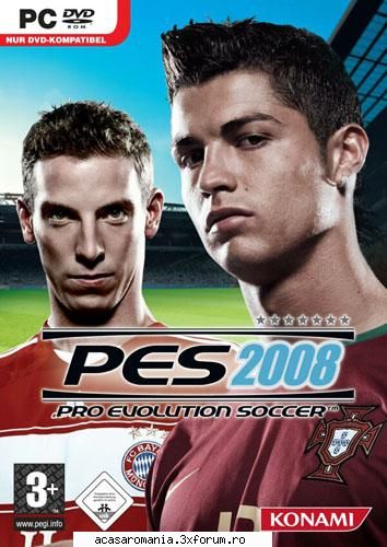 PRO Evolution Soccer 2008 - PRO Evolution Soccer 2008 minimum sistem PC - Full games