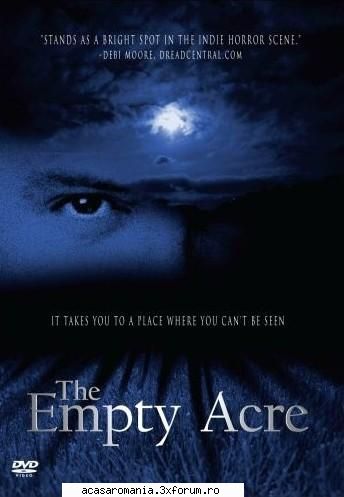 the empty acre and jacob have a normal life, a healthy son, and a farm with a secret: a field where