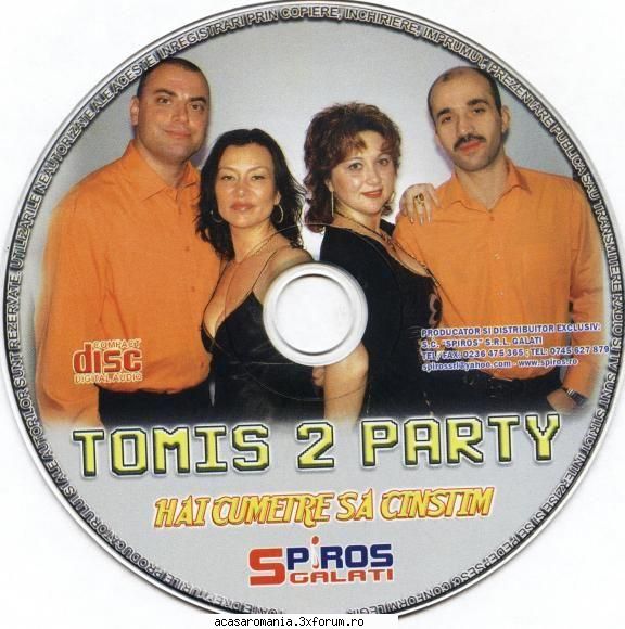 Tomis 2 Party - Hai Cumetre Sa Cinstim [ALBUM] - Tomis 2 Party - Hai Cumetre Sa Cinstim - Muzica populara